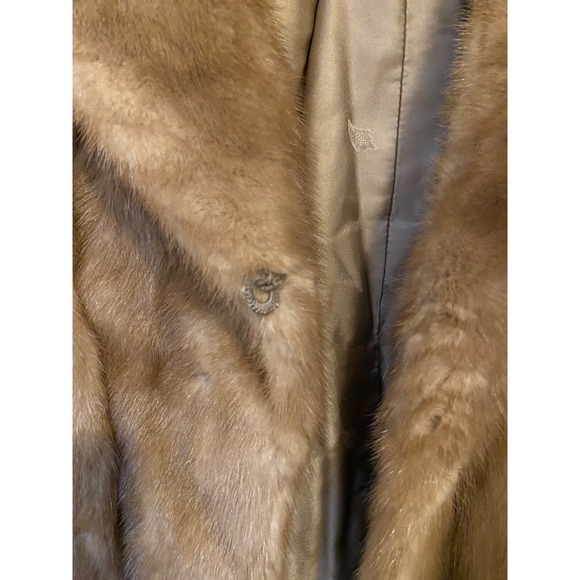 Vintage Macy's Little Shop Women's Fur Coat Jacket Women's Sz S/M - Picture 7 of 14